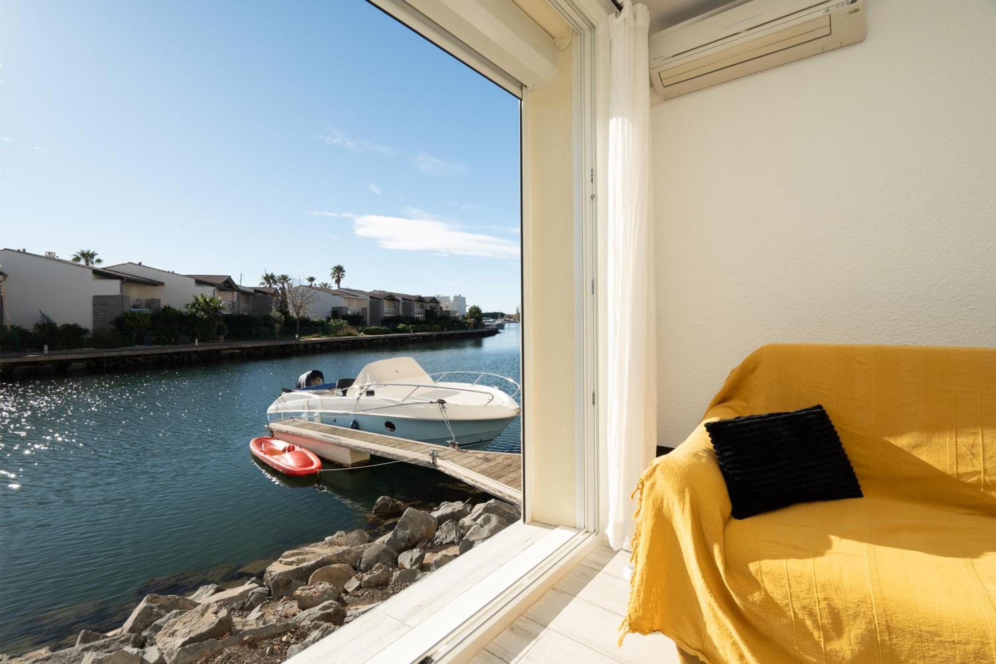 L'Echappee Marine - Classe 2 Etoiles Parking Prive Agde Luaran gambar